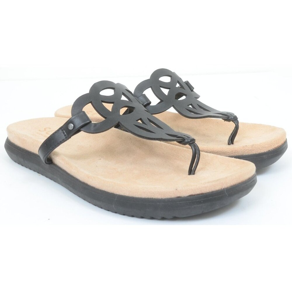 SOUL Naturalizer Janice Women's 9.5 Slip-On Sandals Summer Thong Flip Flop